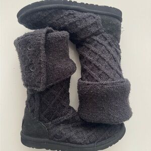 UGG Cozy Knit Fold-Over Boots